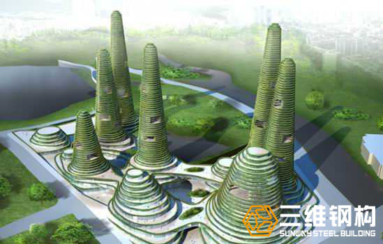 新黄金城hjc222钢结构建筑