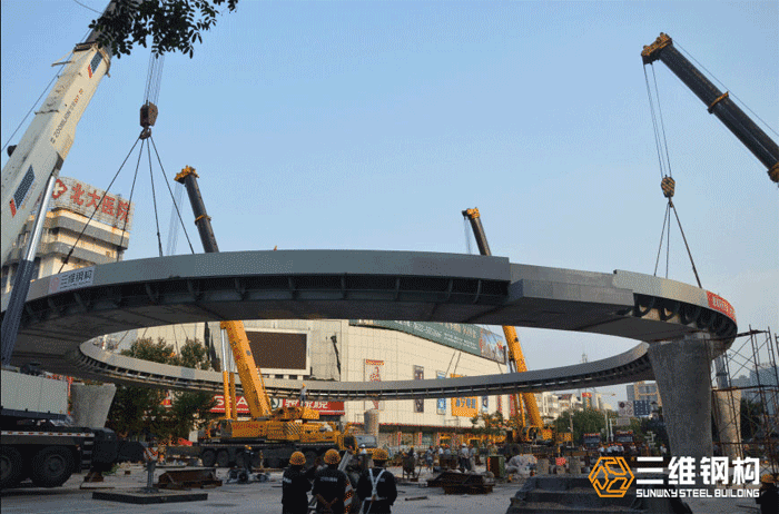 新黄金城hjc222钢结构案例